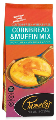 Pamela's Products, Cornbread & Muffin Mix, 12 oz (340 g)(PACK 1)