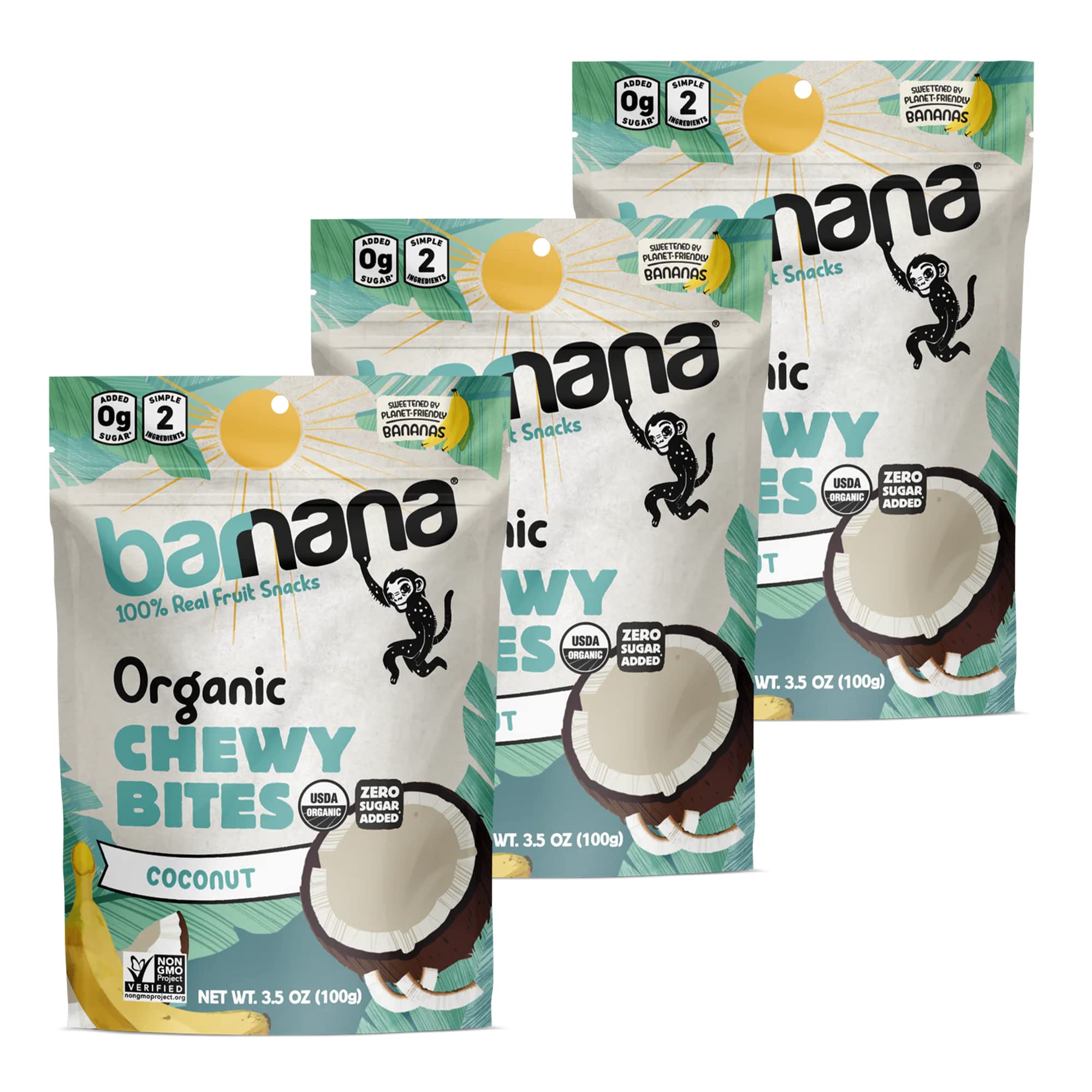 Barnana Organic Chewy Banana Bites