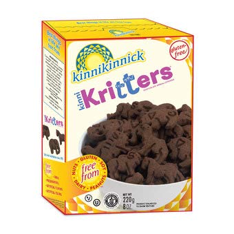 Kinnikinnick Cookie - Chocolate Animal Gluten Free, 8-Ounce (Pack of 6)