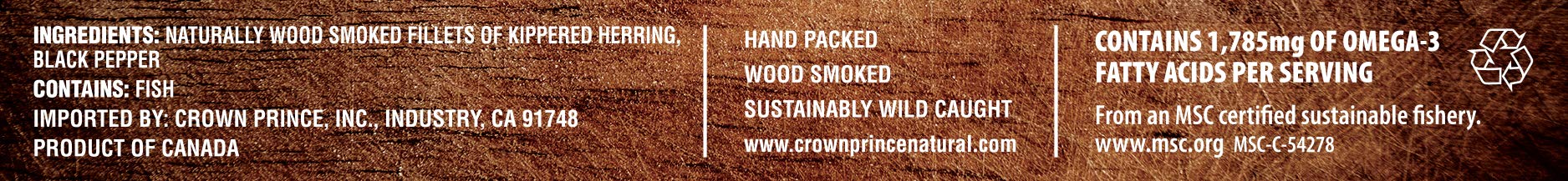 Crown Prince Natural Kipper Snacks