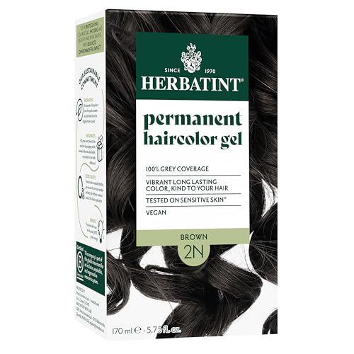 Herbatint Permanent Hair Dye For Women - For Up To 100% Gray Coverage of Resistant Gray Hair - Ammonia-Free, Alcohol-Free & Vegan - Salon Influenced Hair Color