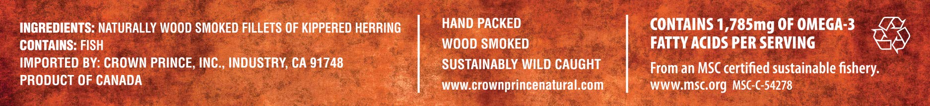 Crown Prince Natural Kipper Snacks