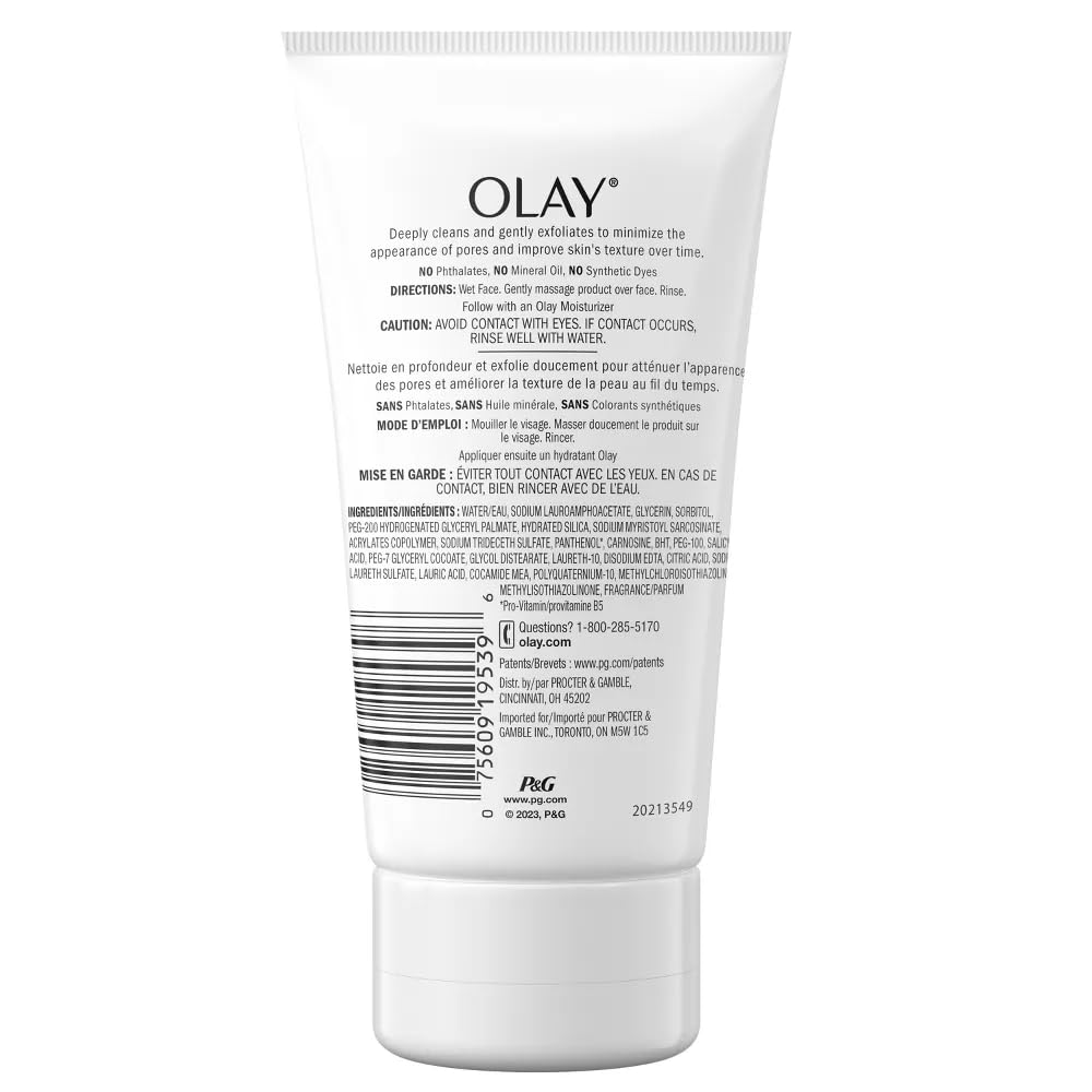 Olay Regenerist Detoxifying Pore Scrub 5 Ounce Tube (150ml)