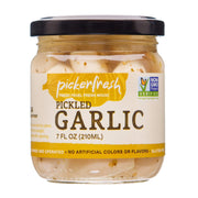 Pickerfresh Pickled Garlic - Gourmet Garlic Cloves - Simple Ingredients - Non-GMO, Gluten Free & No Artificial Color