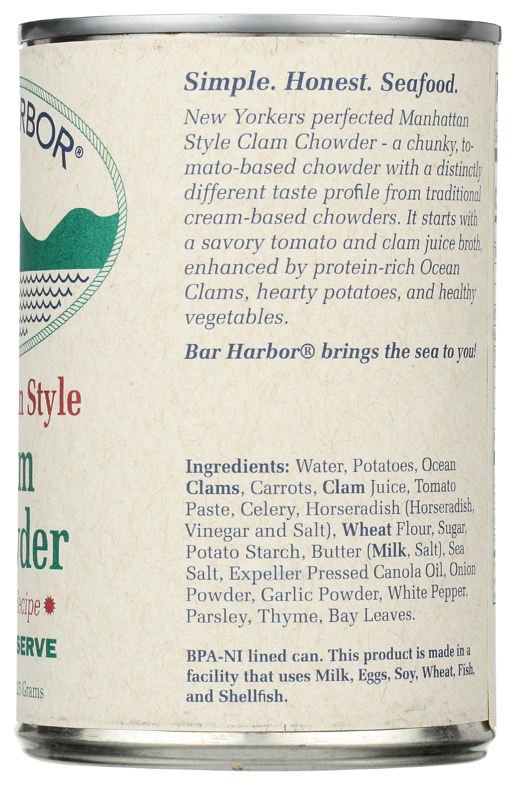 Bar Harbor Chowder, Wild-Caught Alaskan Fish Chowder