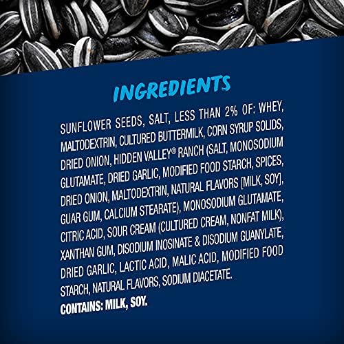 BIGS Hidden Valley Ranch Sunflower Seeds, Keto Friendly Snack, Low Carb Lifestyle, 5.35 oz Bag
