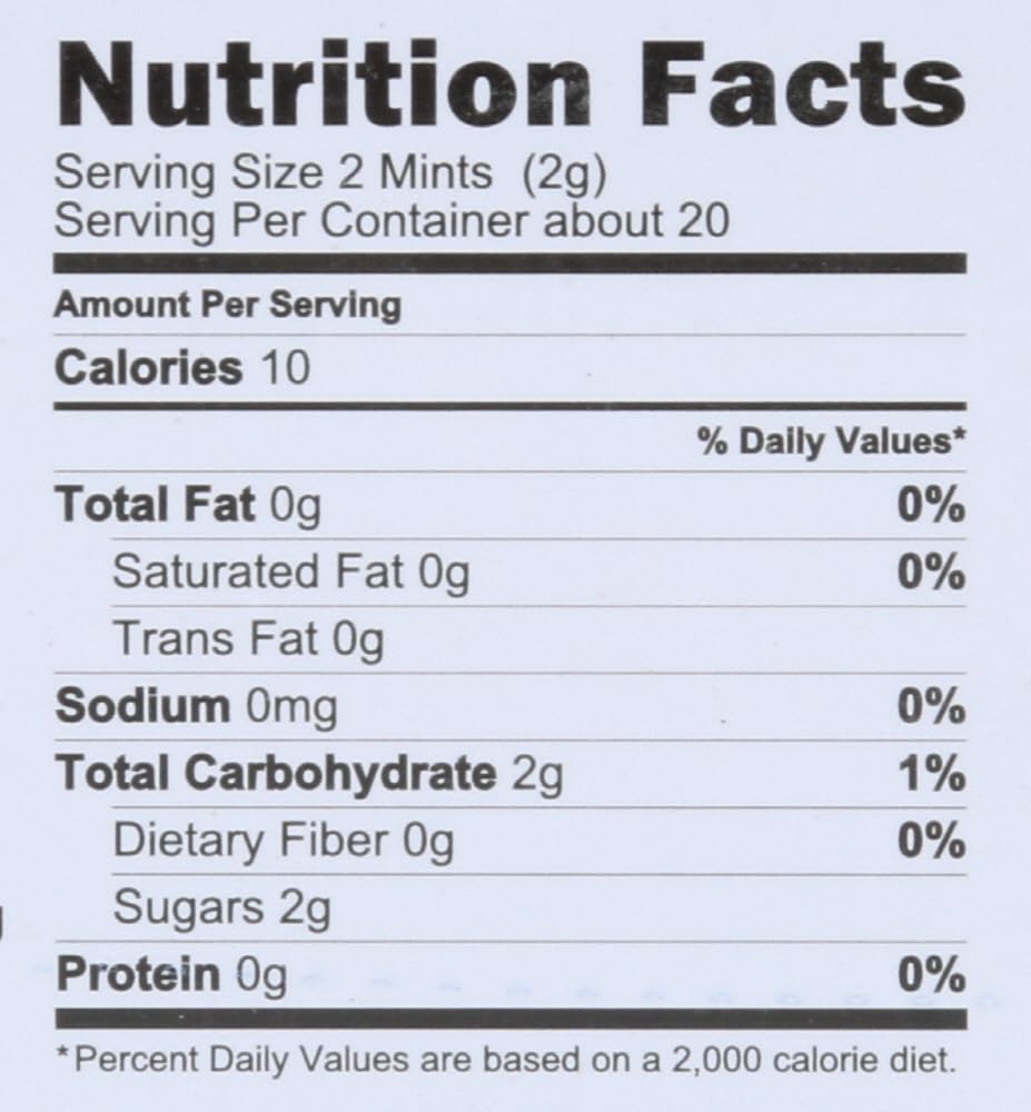 Vermints Gingermint Breathmints 1.41 Oz (Pack of 6)