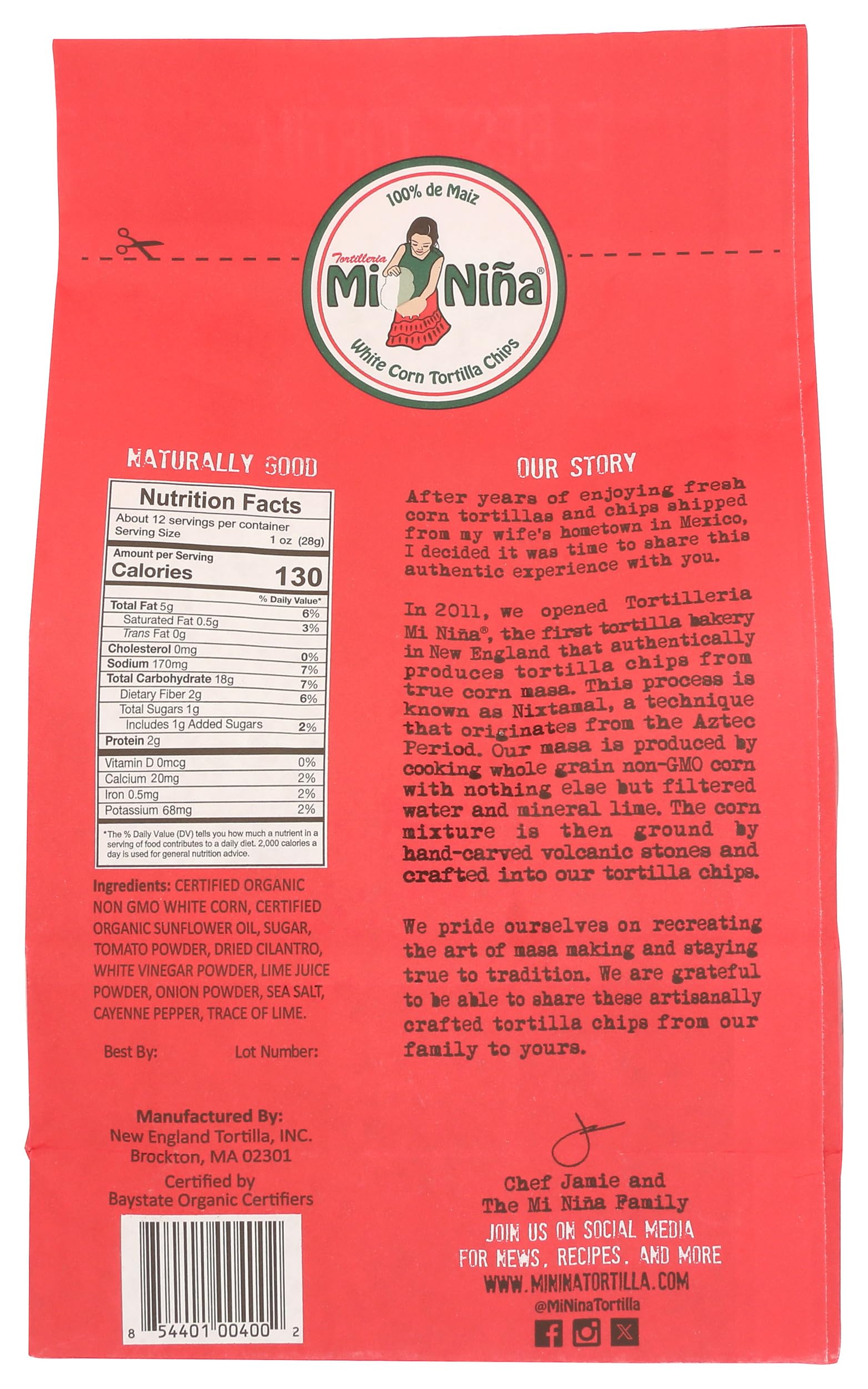MI NINA Mi Nina Tortilla 12 Oz