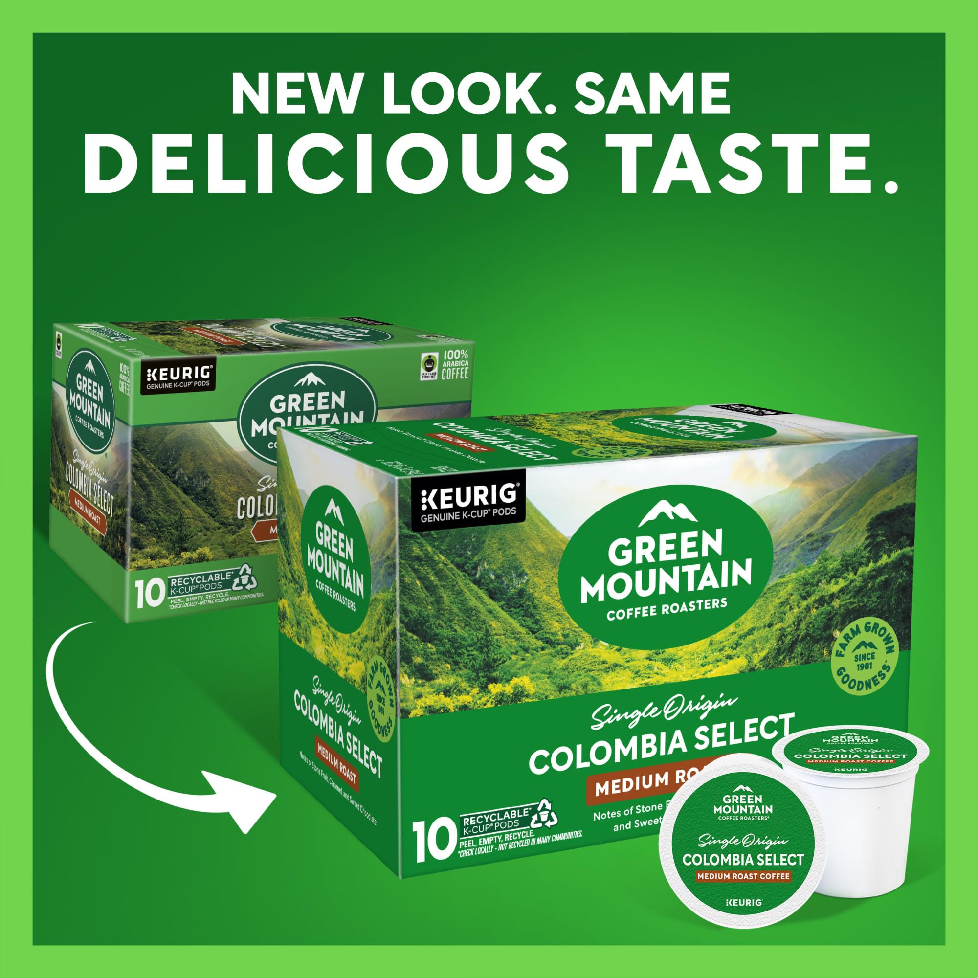 Green Mountain Coffee Roasters Nantucket Blend, Single-Serve Keurig K-Cup Pods, Medium Roast Coffee Pods, 72 Count