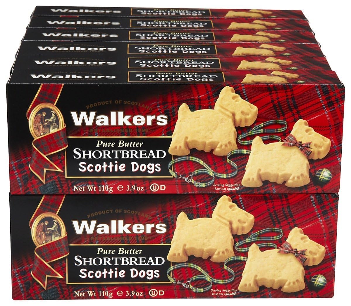 Walkers Scottie Dog Shortbread - 3.9 oz