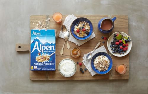 Alpen Original Muesli, Swiss Style Muesli Cereal, Whole Grain, Non-GMO Project Verified, Heart Healthy, Kosher, Vegan