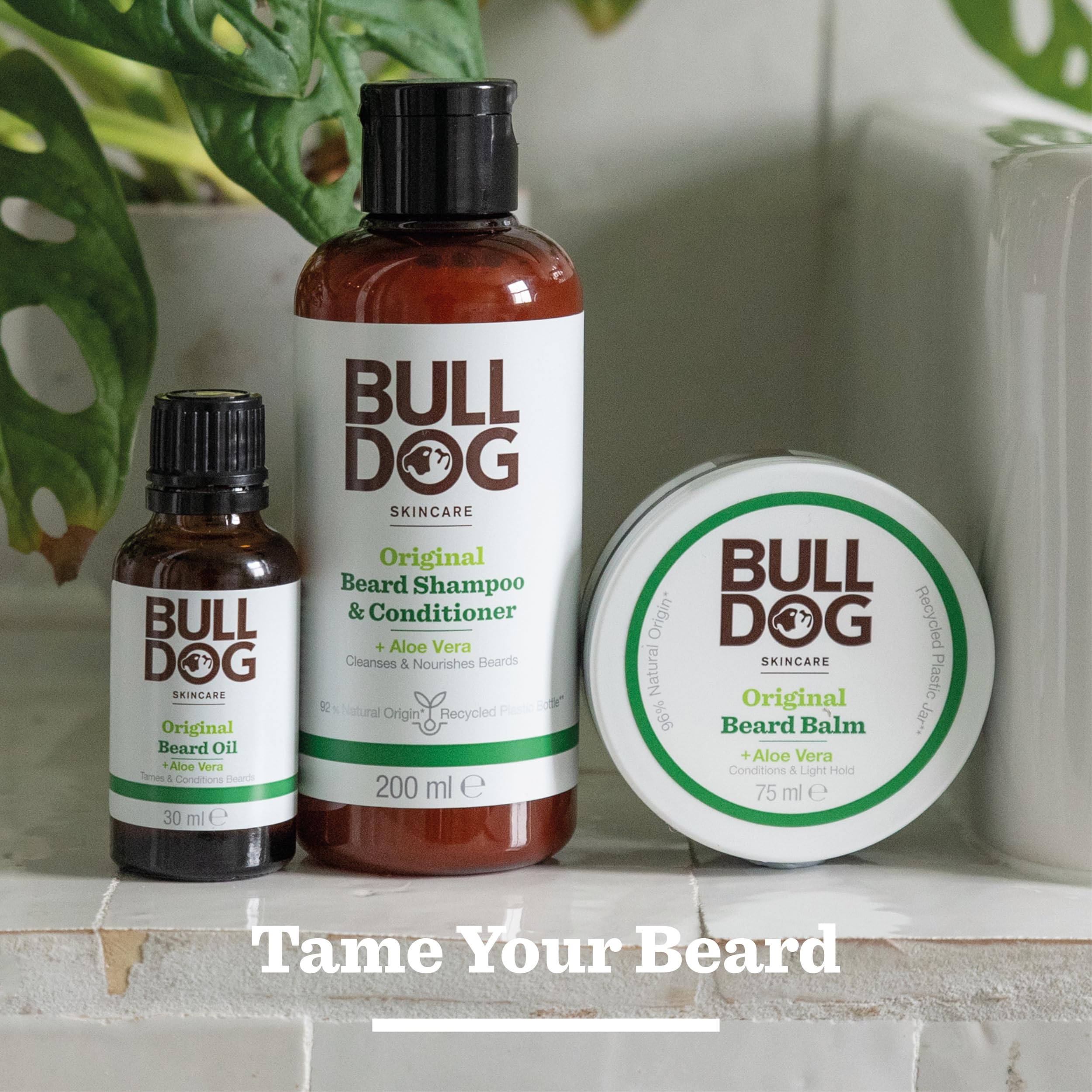 BULLDOG SKINCARE - Grooming Original Beard Oil Tames and Conditions Beard 30 ml