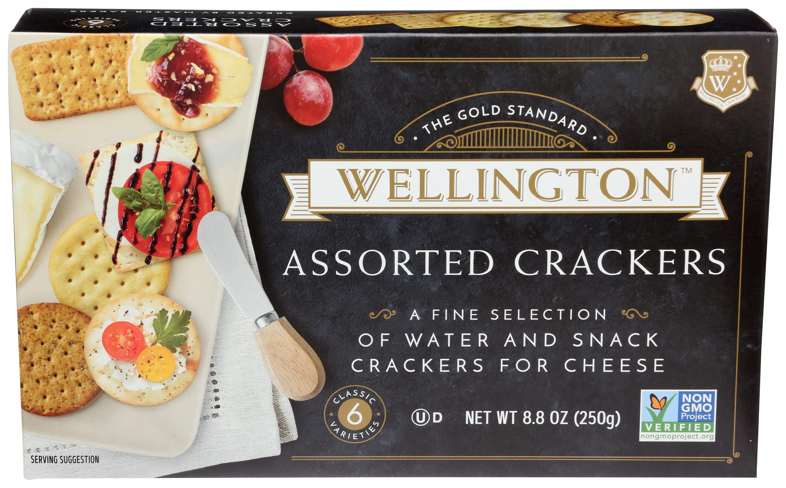 Wellington ABC Assorted Crackers Traditional Water Crackers
