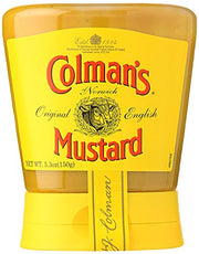 Colman's Squeezy Mustard, 5.3-Oz, Pack of 6