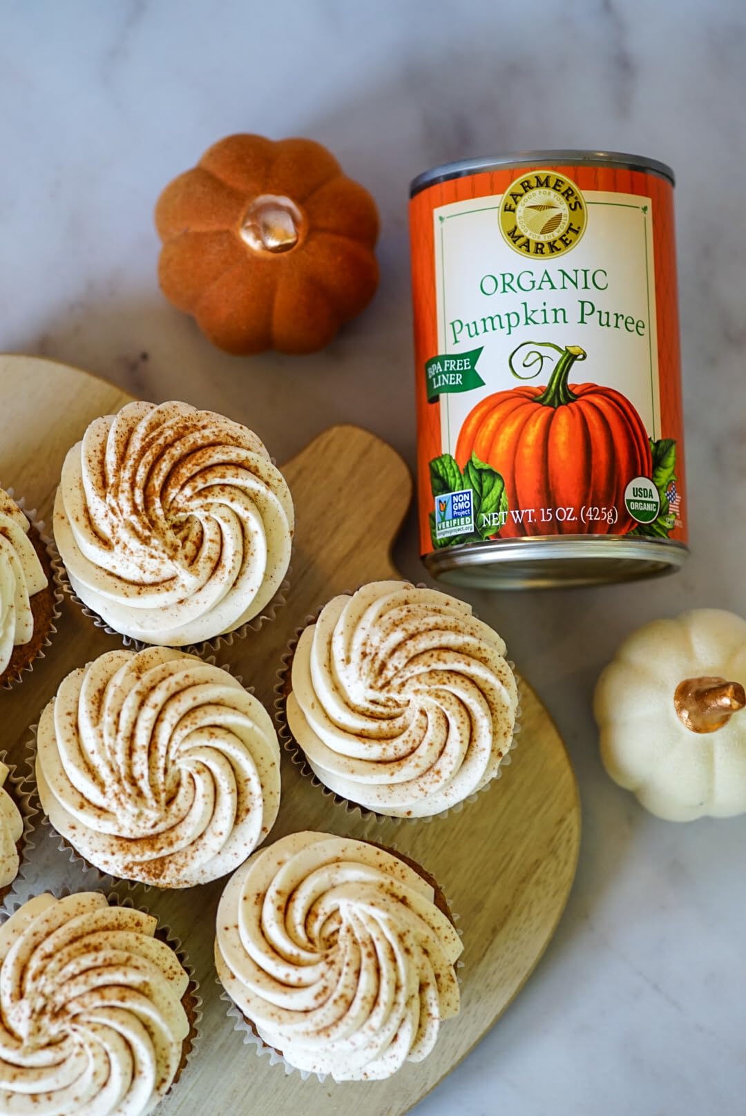 Farmer's Market Foods Organic Canned Pumpkin, 15-Ounce Cans
