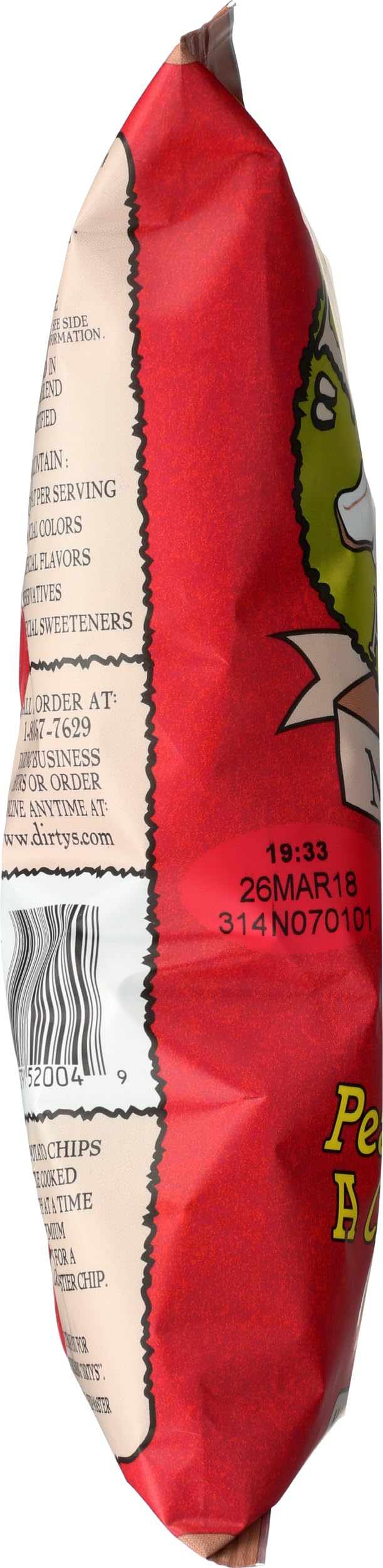 Dirty Chips Mesquite BBQ Potato Chips, 2 oz