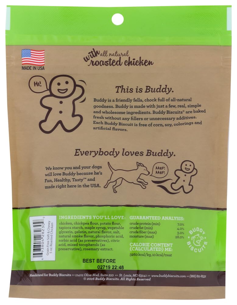Cloudstar Grain Free Soft & Chewy Buddy Biscuit