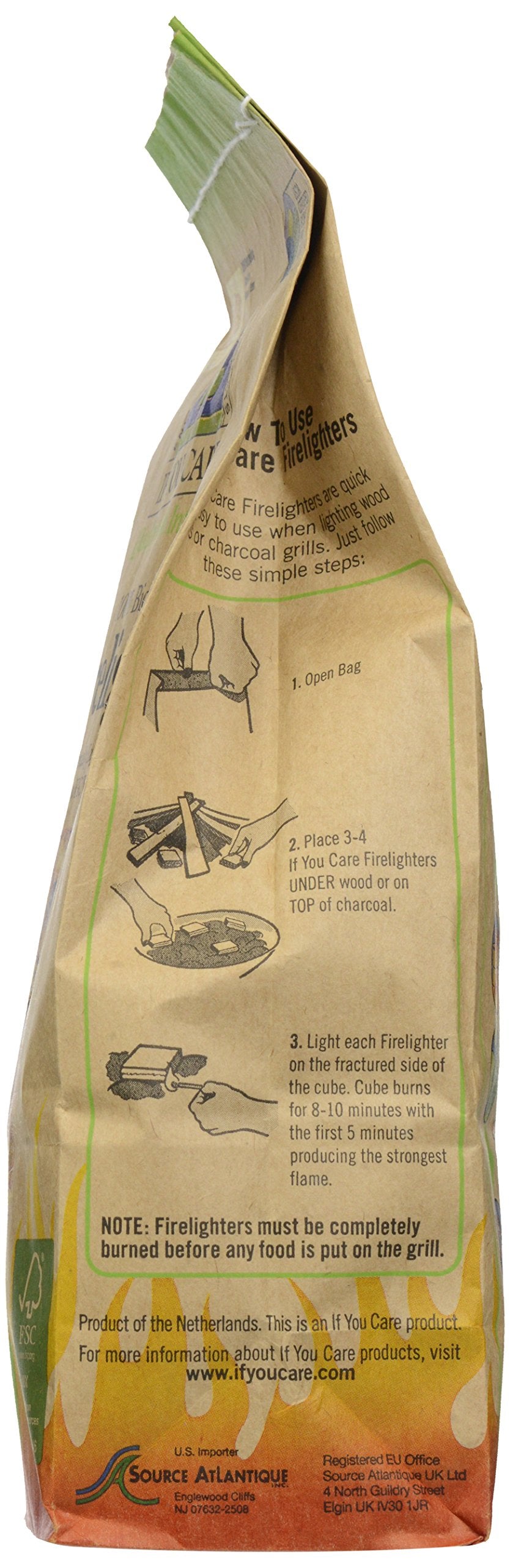 If You Care - Firelighters Wood Starting Cubes - 72 Piece(s)