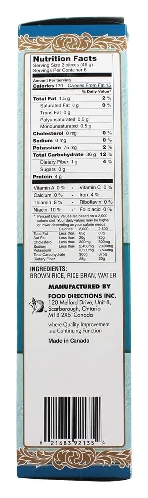 Tinkyada Brown Rice Pasta Lasagne 10 Ounce Pkg