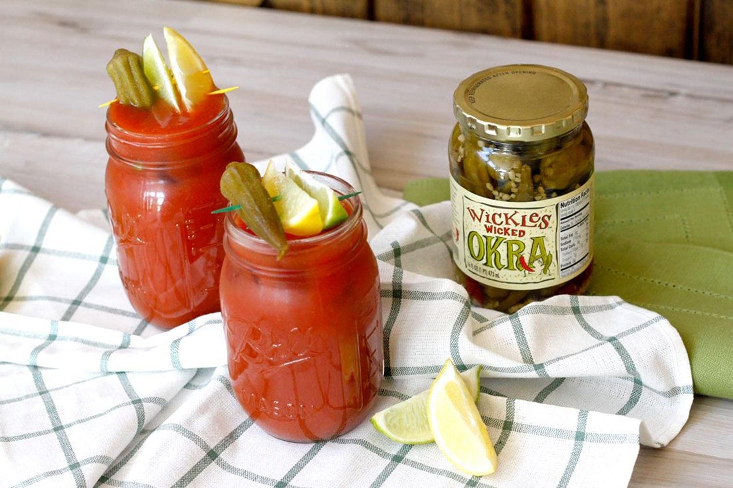 Wickles Wicked Okra Pickled - 16 oz