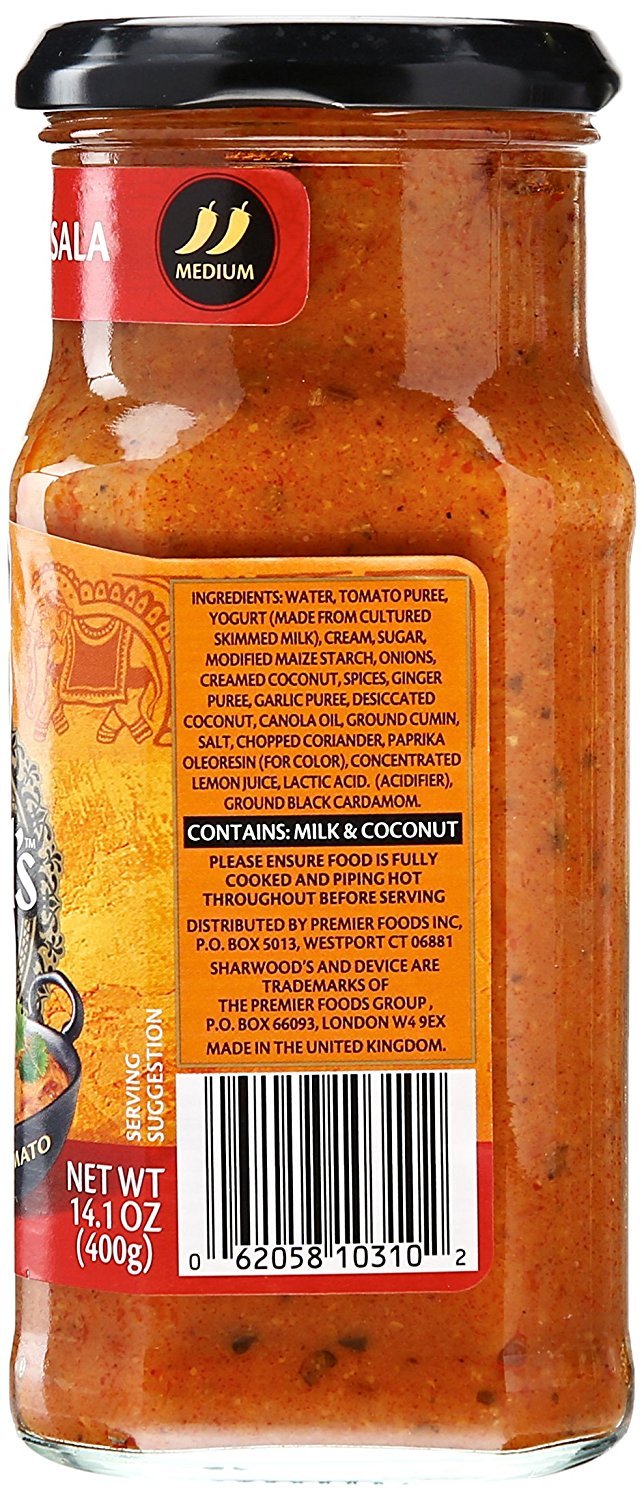 Tikka Masala Indian Cooking Sauce 14.10-Ounce