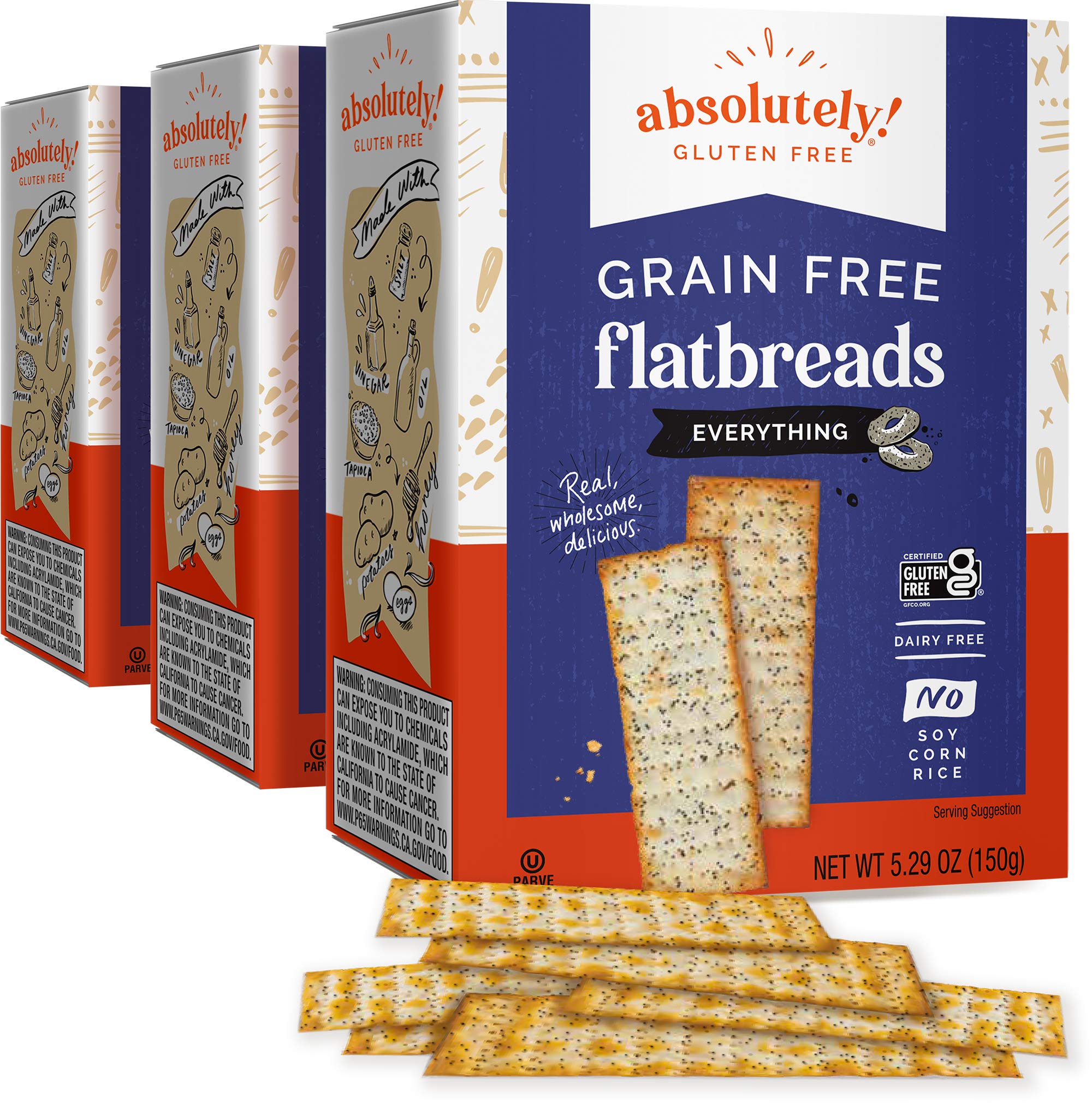 Absolutely Gluten Free Flatbread, 5.29-Ounce