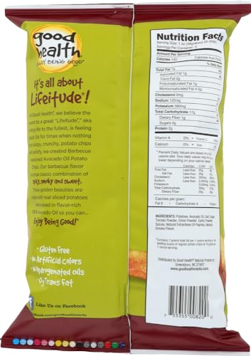Good Health Avocado Oil Kettle Style Lime Ranch Chips 5 oz. Bag