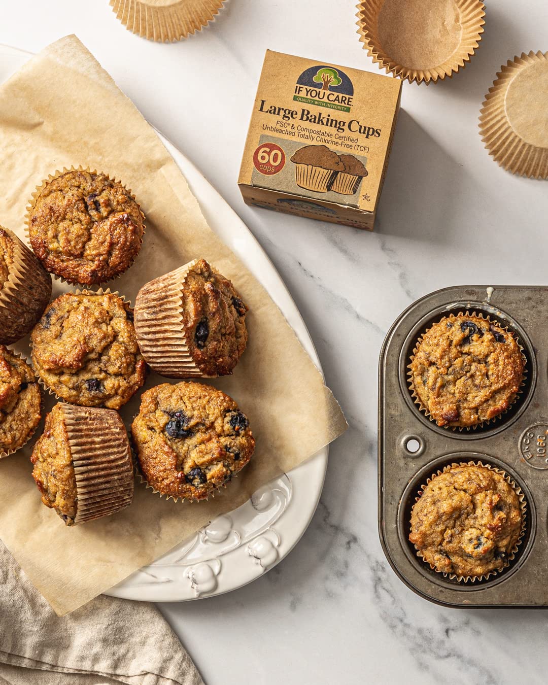 If You Care Unbleached Large Baking Cups