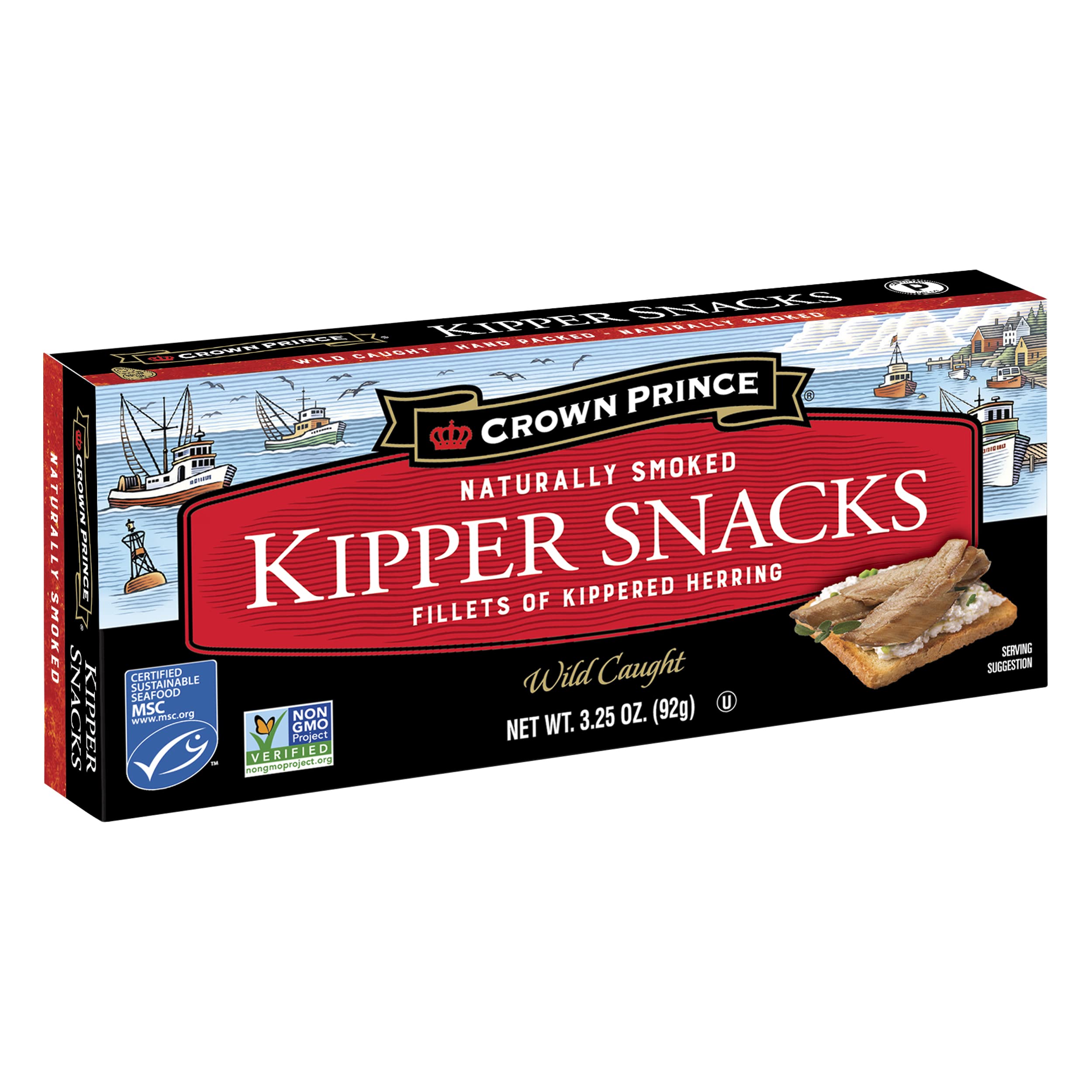 Crown Prince Crown Prince Kipper Snack, 3.25 oz