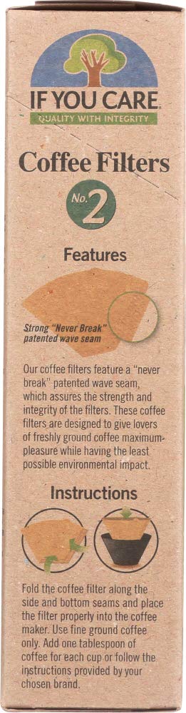 If You Care, Coffee Filters, No. 2 Size, 100 Filters - 2PC