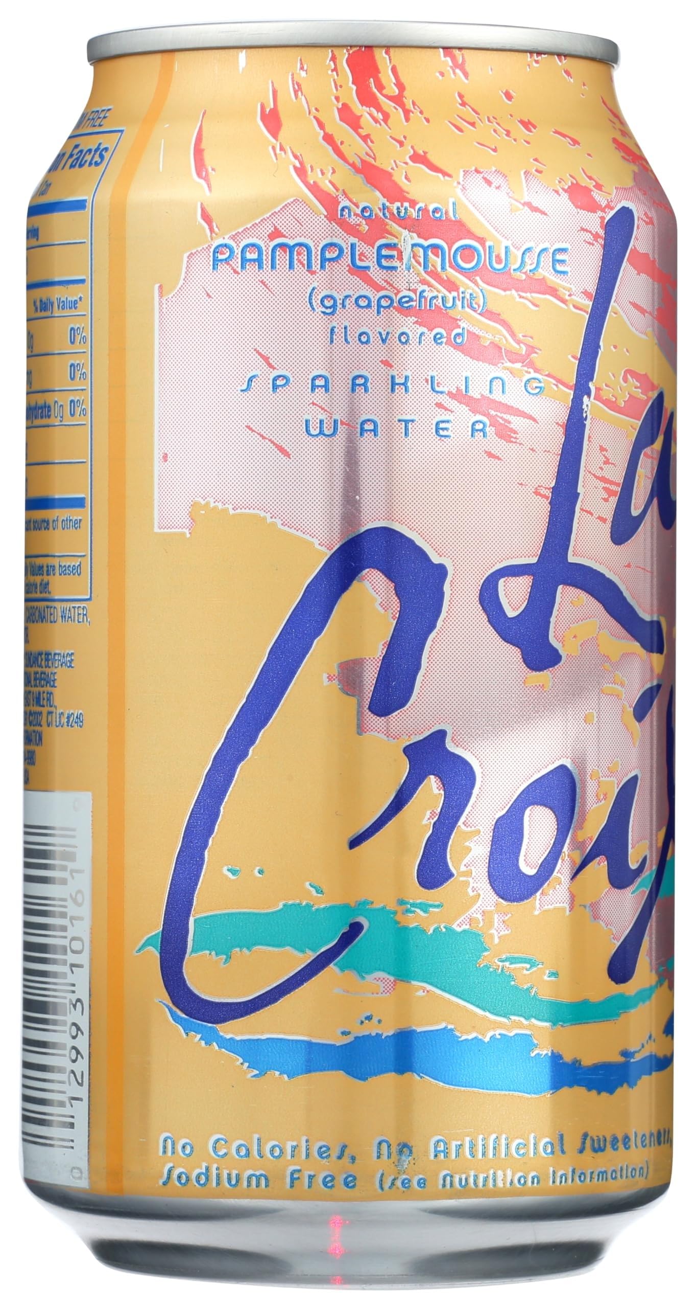 La Croix Sparkling Water, Grapefruit ,12 fl oz, Single can, Zero Calorie, Zero Sweetener