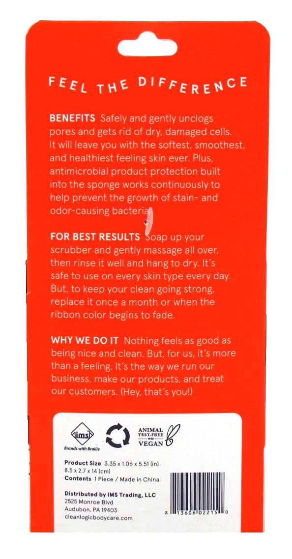 Clean Logic Detox Charcoal Infused Body Exfoliator (Pack of 3)