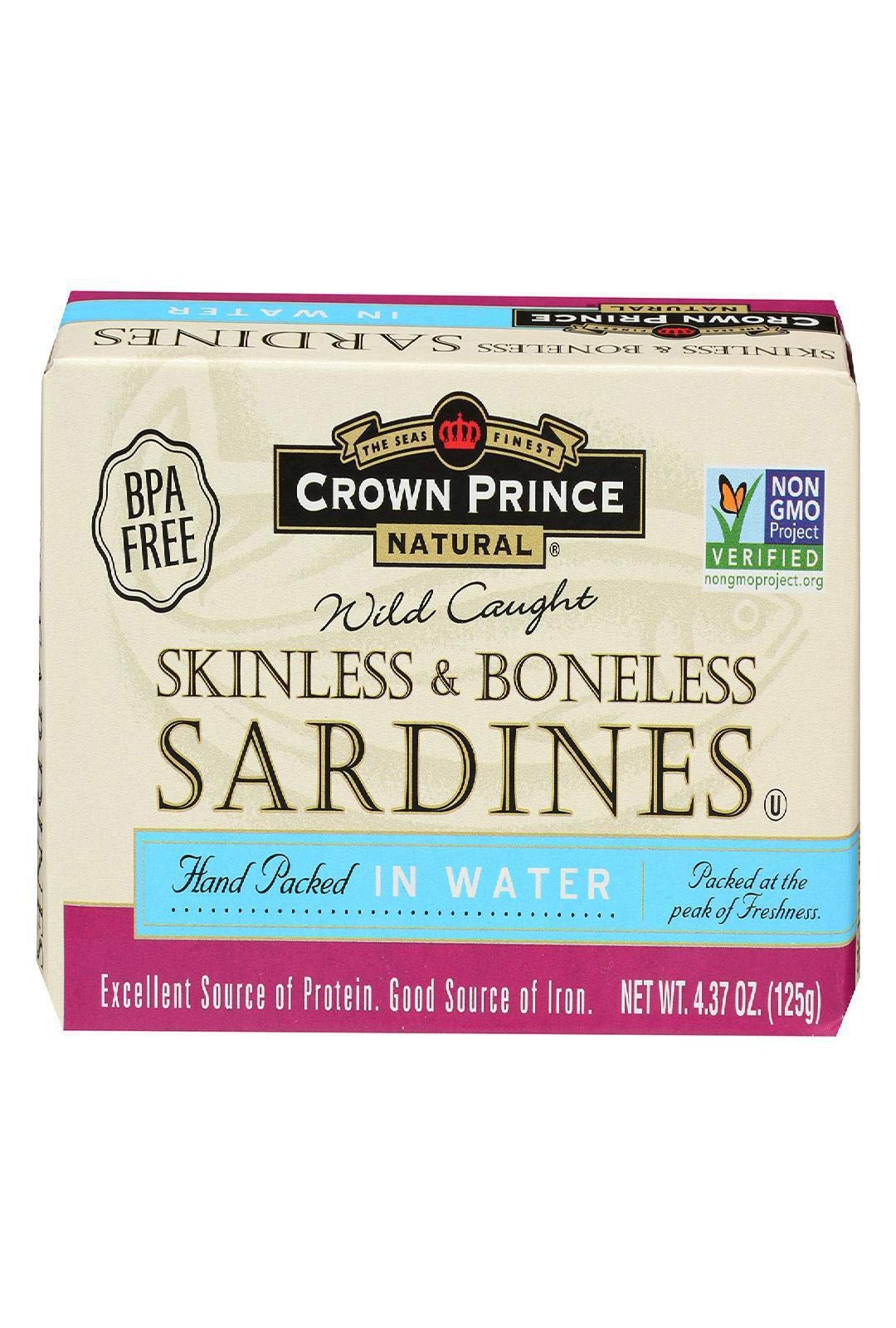 Crown Prince Natural Skinless & Boneless Sardines