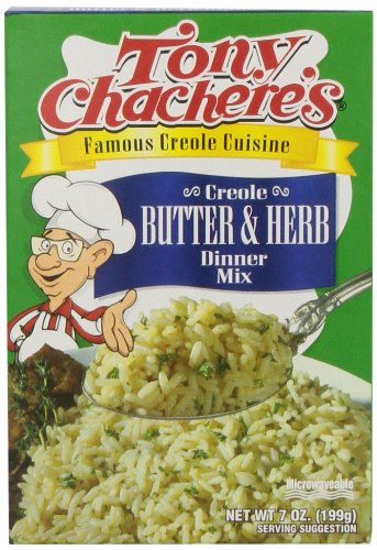 Tony Chachere's Rice Mix Butter & Herb, 7-Ounce (Pack of 6)