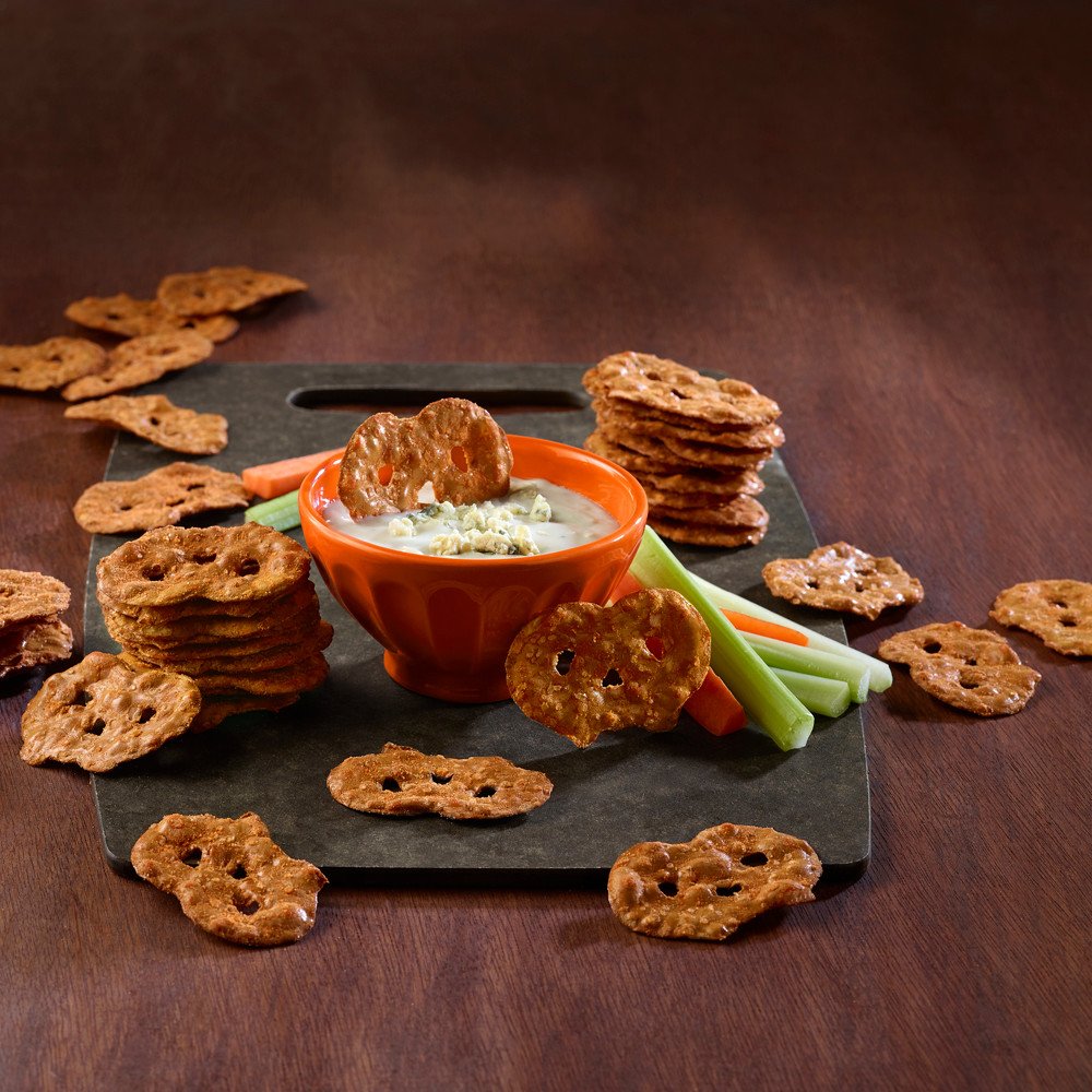 Snack Factory Pretzel Crisps, Original and Everything