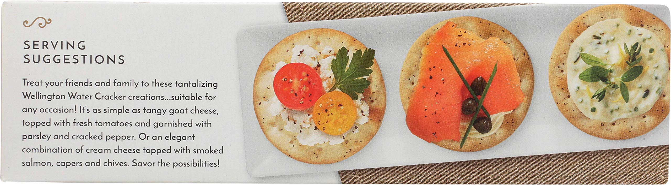 Wellington ABC Assorted Crackers Traditional Water Crackers