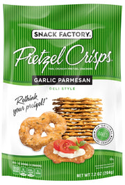 Snack Factory Pretzel Crisps, Original and Everything