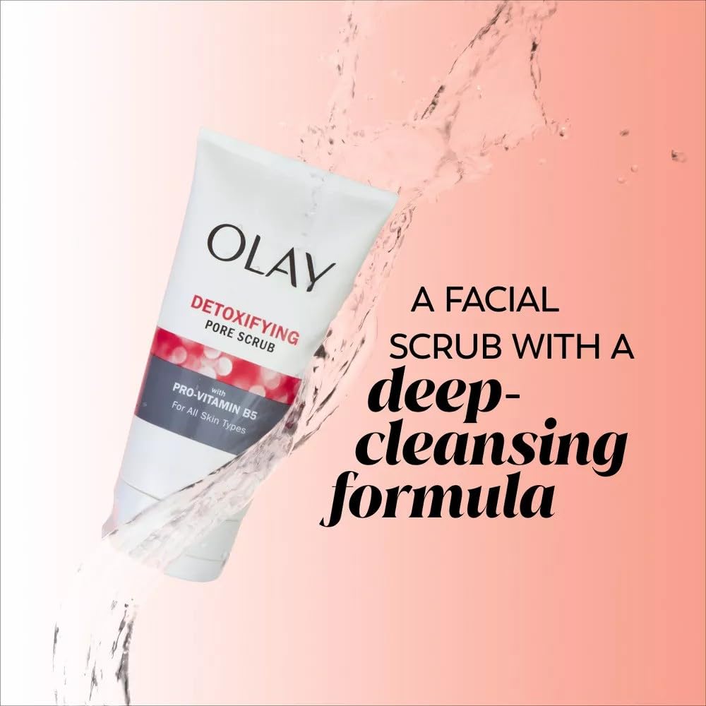 Olay Regenerist Detoxifying Pore Scrub 5 Ounce Tube (150ml)