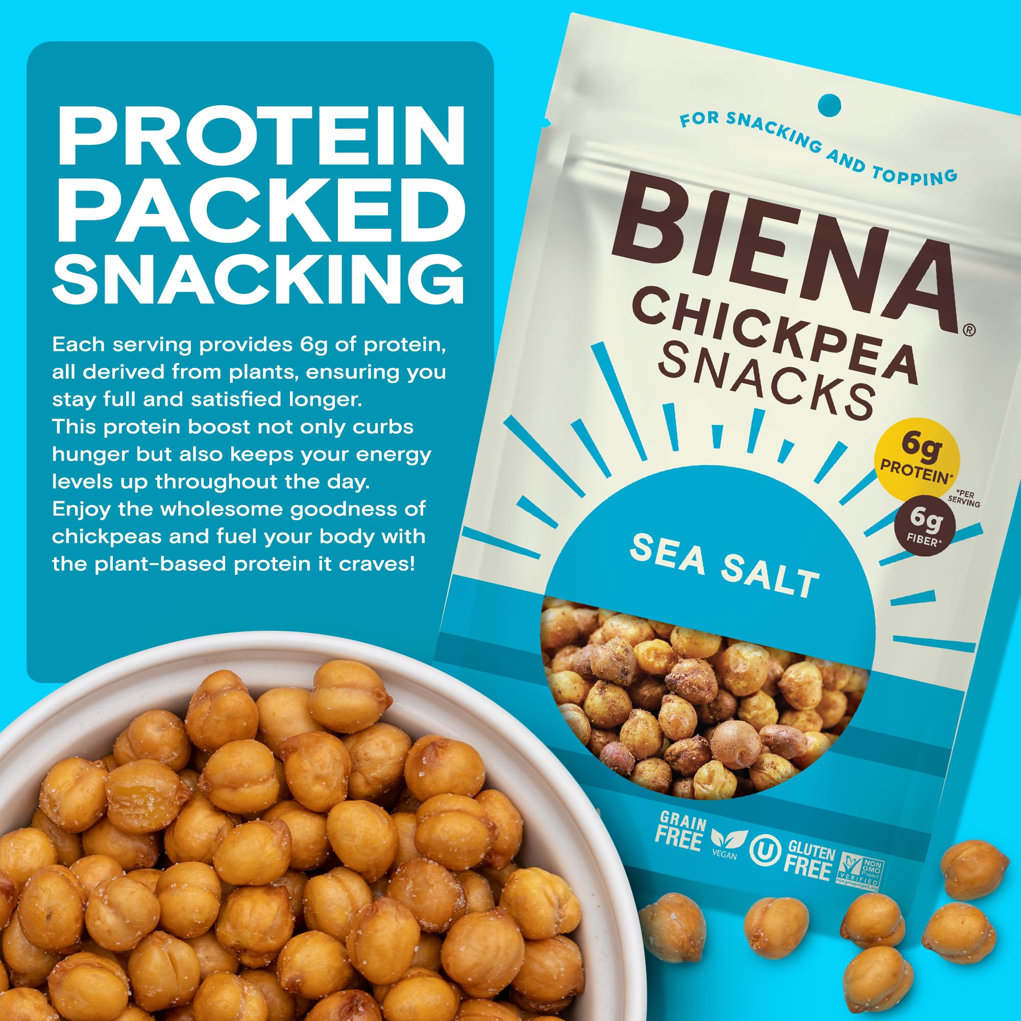 BIENA Chickpea Snacks