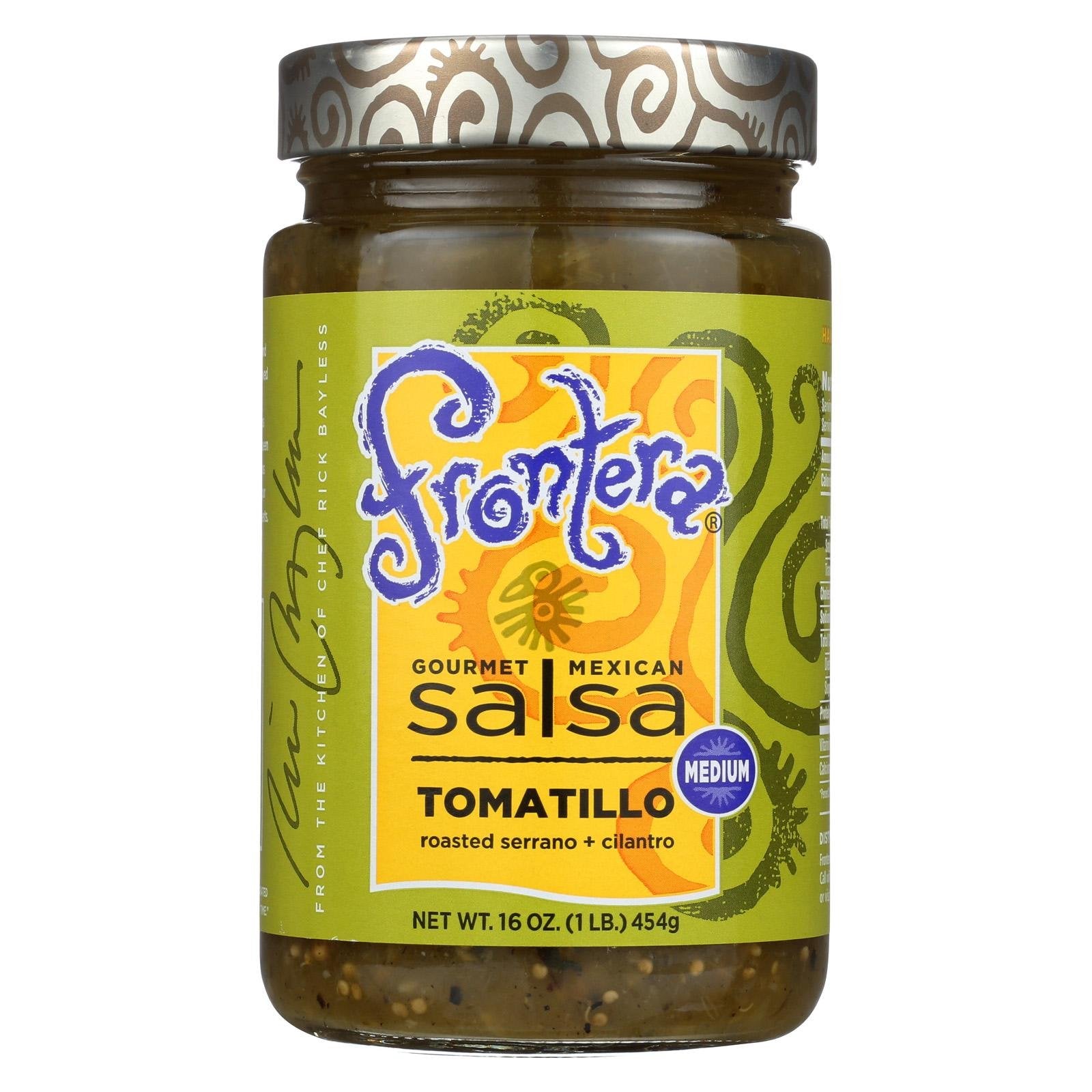 Frontera Medium Tomatillo Salsa (6x16 Oz)