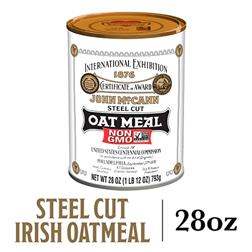 McCann's Irish Oatmeal, Quick & Easy Steel Cut Oats, 24 Ounce