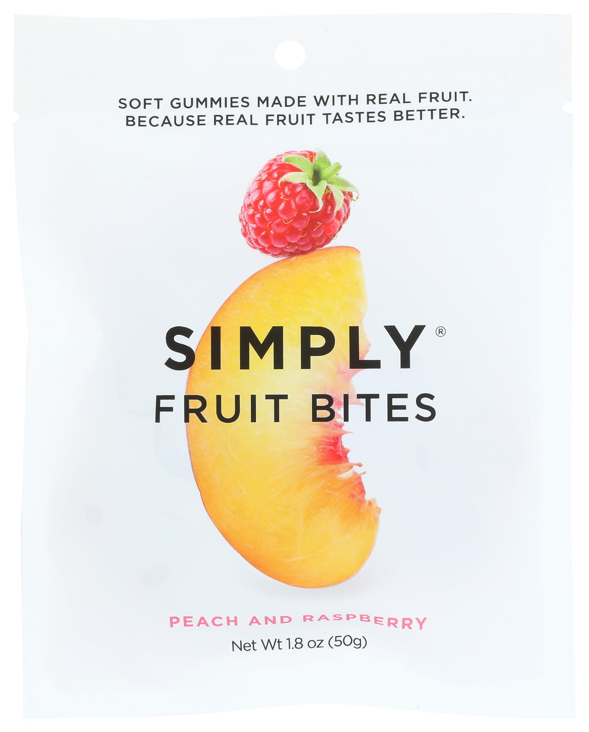 Really Real Gummies (1.8 Ounce (Pack of 1), Peach and Raspberry)