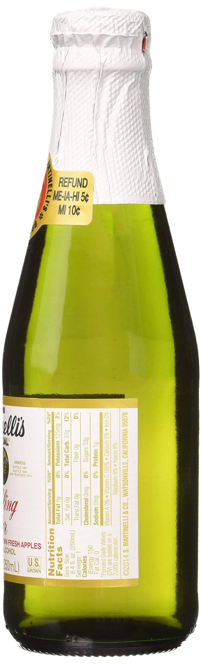 Martinelli's Gold Medal Sparkling Juice Oz