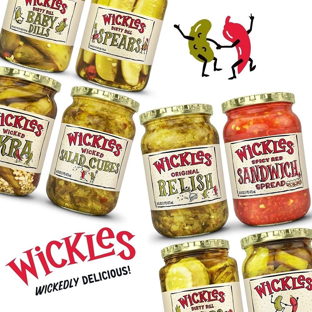 Wickles Wicked Okra Pickled - 16 oz