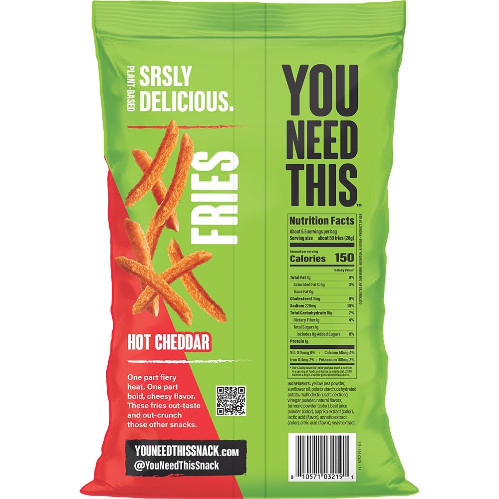 YOU NEED THIS Fries, 5.5 Oz Bags