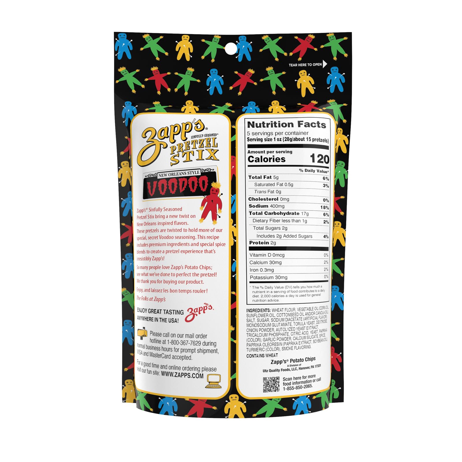 Zapp’s Pretzel Stix pack