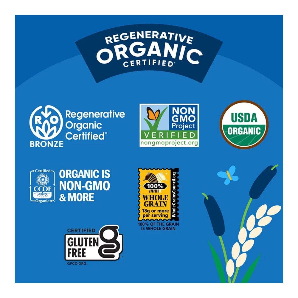 Lundberg Organic Brown Rice Cakes, Gluten-Free, Healthy Snacks