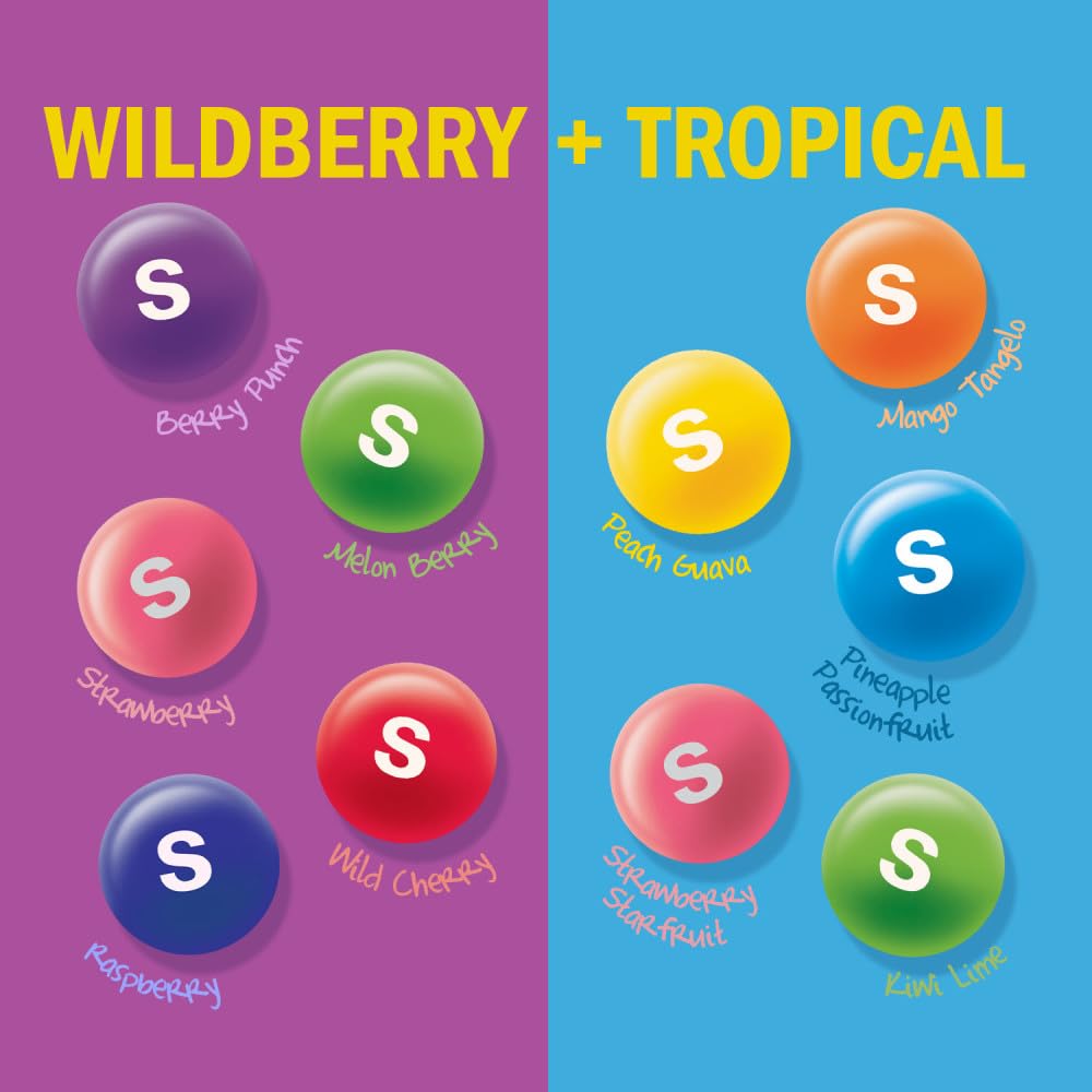 Original Skittles Single Flavor Only 3lbs Unwrapped