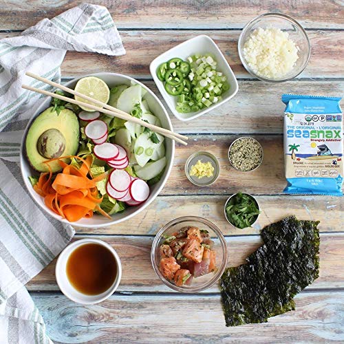 SeaSnax Roasted Seaweed, Spicy Chipotle, 0.54 Ounce