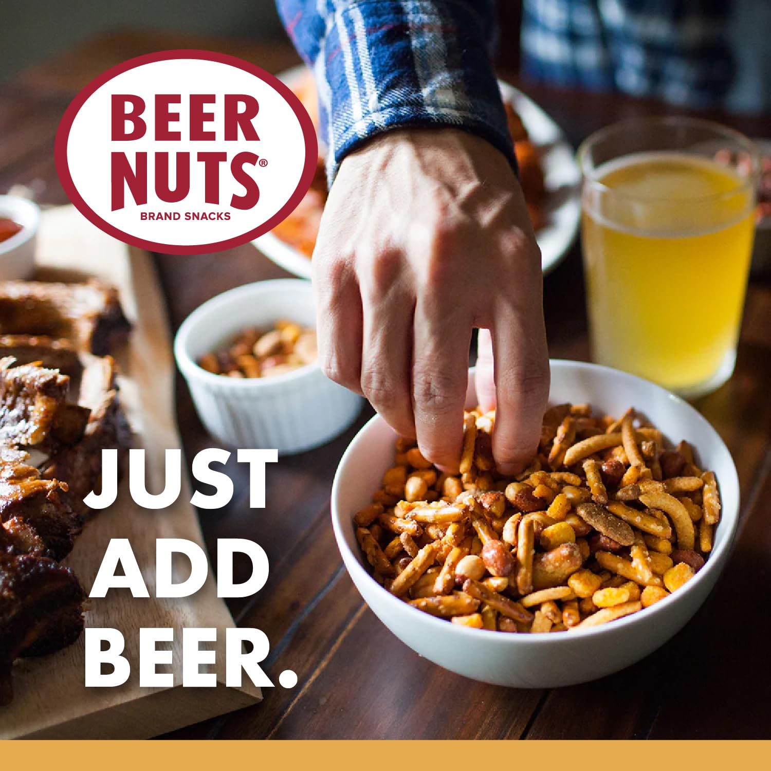 BEER NUTS 12 Pack Value Displays